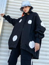 Luxe Oversized Polka Dot Jacket